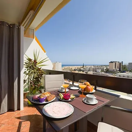 公寓 Arenas - Atico Con Vistas Panoramicas Muy Cerca De La Playa - Wifi Rapido San Bartolomé